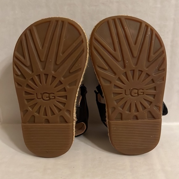 UGG Baby Girl's Emmery Leopard Sandals - Picture 5 of 7